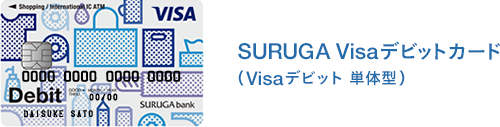 SURUGA Visaデビットカード(Visaデビット単体型)