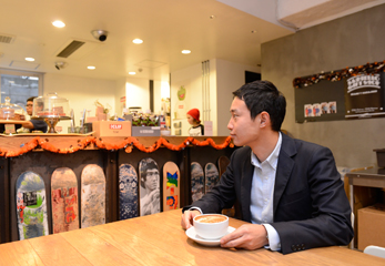 「STREAMER COFFEE COMPANY」の店内の様子