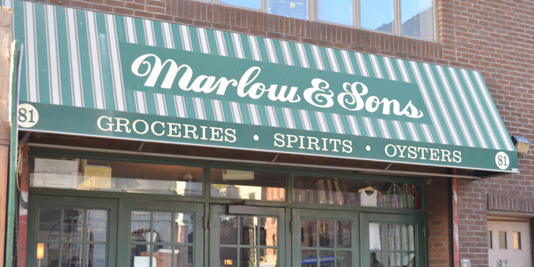 地元の食材をふんだんに使ったおいしい料理が食べられる名店、『マーロウ&サンズ』。