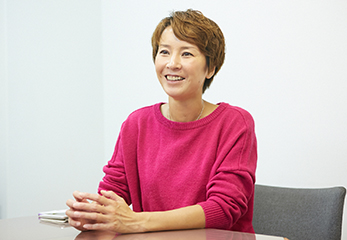 児島さんインタビューの様子