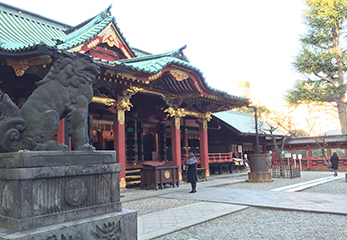 根津神社 社殿