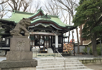 亀有香取神社 社殿