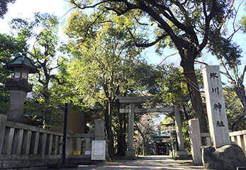 赤坂氷川神社 入り口