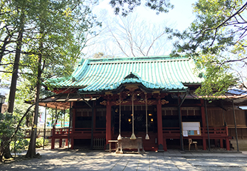 赤坂氷川神社 社殿