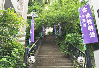 北野神社 石段