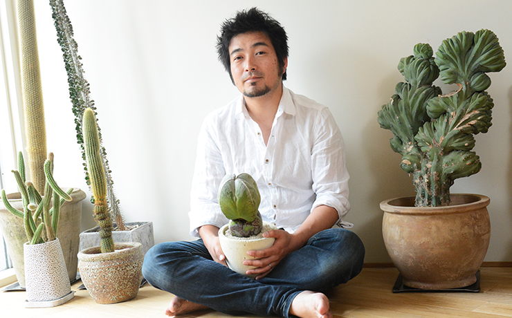 “いい顔してる植物”と小田康平さん