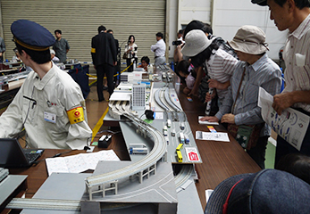 鉄道模型の展示