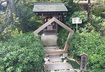 阿佐ヶ谷神明宮 合格鳥居