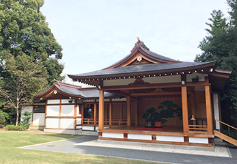 阿佐ヶ谷神明宮 境内の能楽殿