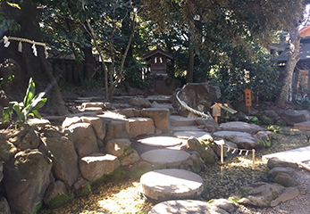 川越氷川神社 御神水