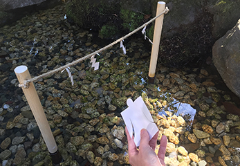 川越氷川神社 人形（ひとがた）