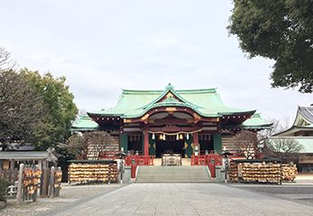 亀戸天神社 社殿