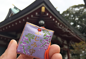 亀戸天神社 ふじみ守 表