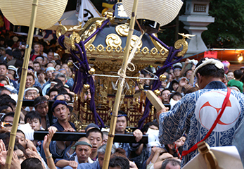 代々木八幡宮 9月22・23日の大祭の様子