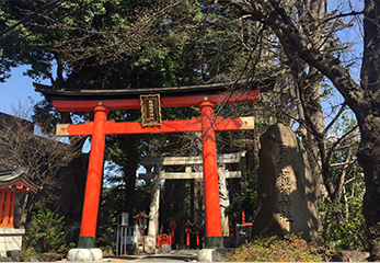 馬橋稲荷神社 一の鳥居