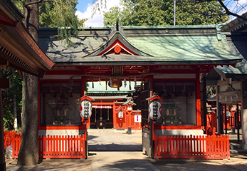 馬橋稲荷神社 随神門