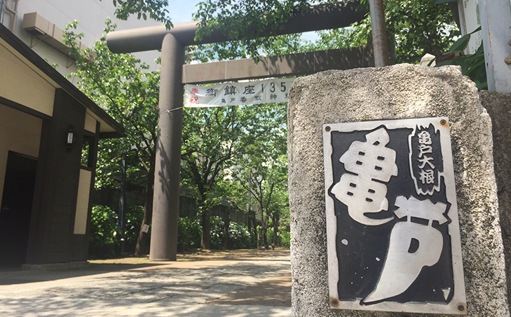 亀戸香取神社 鳥居