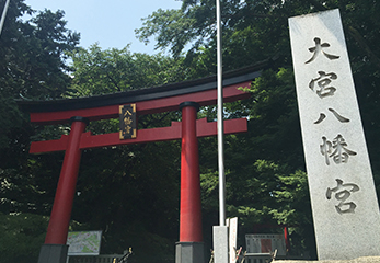 大宮八幡宮 大鳥居