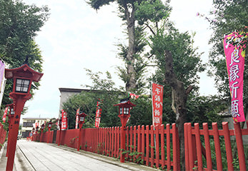 川越八幡宮 参道