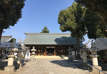 松陰神社 石灯籠