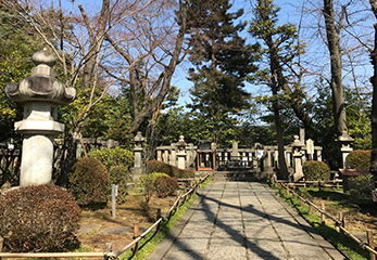 松陰神社 烈士の墓所