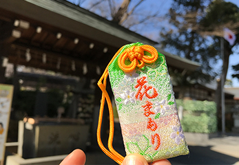 松陰神社 花まもり