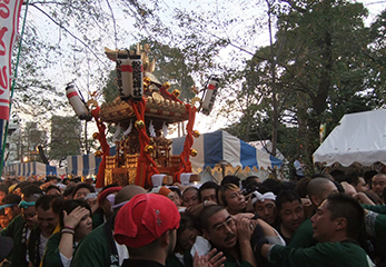 松陰神社 お神輿