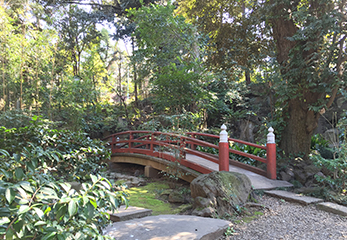 赤坂氷川神社 橋