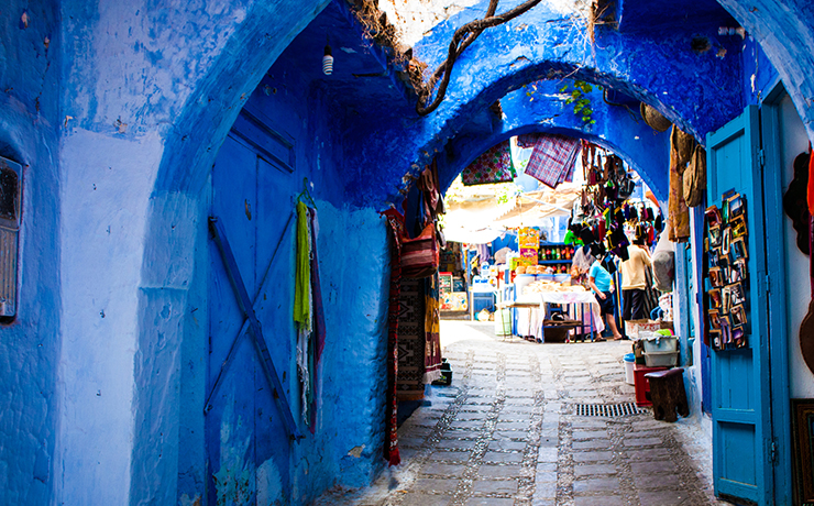モロッコの街並