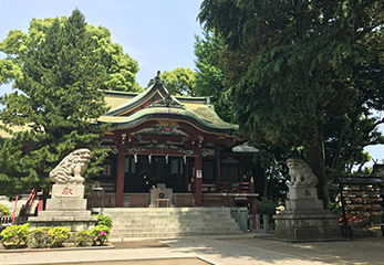 葛西神社 拝殿