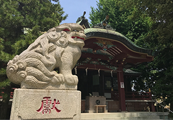 葛西神社 狛犬