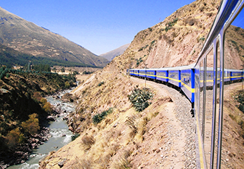 ペルー南部鉄道 車窓からの景色