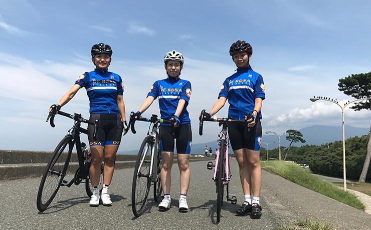 めざすは世界一のサイクリストフレンドリーエリア！富士山と海をバックにロードバイクで行く女子旅 in 沼津