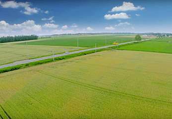 北海道十勝地方の雄大な自然