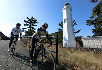 太平洋岸自転車道 三保灯台