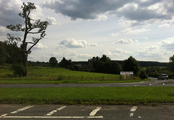 イギリス サリー地区の田園風景