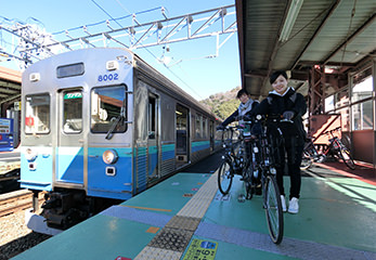 河津駅ホーム