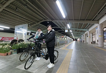 ゴールの伊豆急下田駅