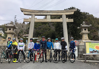 久能山東照宮の一ノ鳥居前