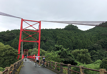 天竜川と気田川の合流点にかかる気田川橋