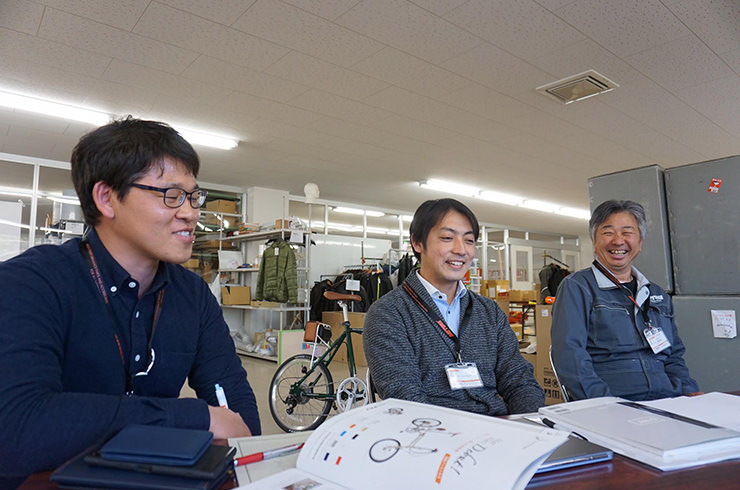 写真左から篠原裕希さん、高橋晃太さん、吉良好弘さん