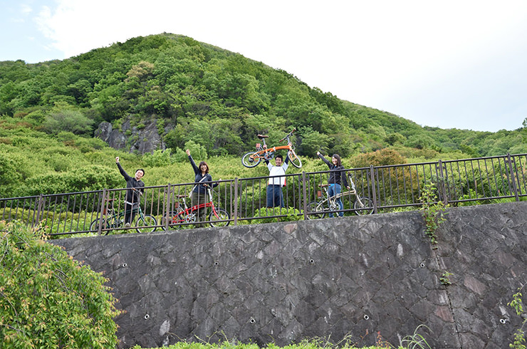 幕山公園での記念撮影