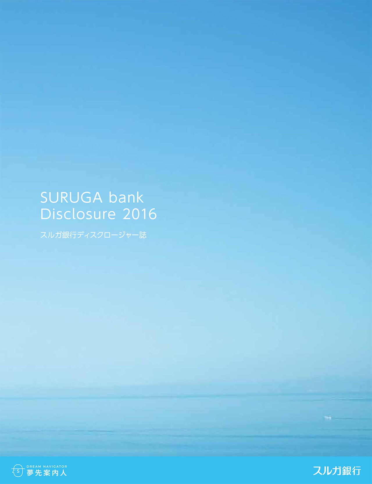 SURUGA Bank Disclosure 2016