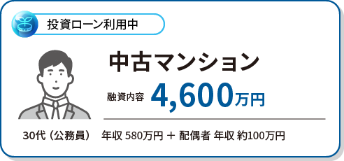 中古マンション 融資内容4,600万円