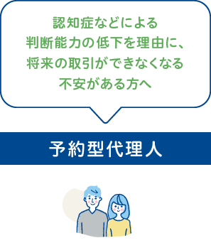 予約型代理人